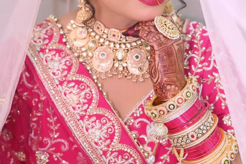 Bridal makeup