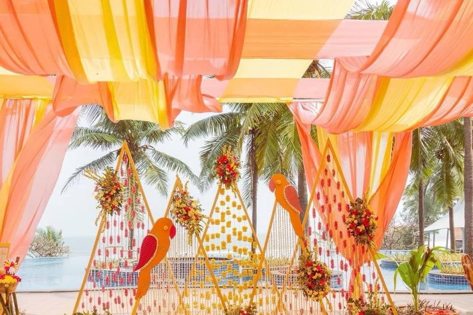Haldi decor