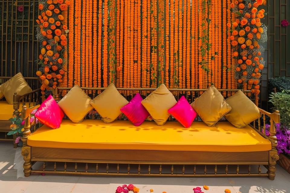 Haldi decor
