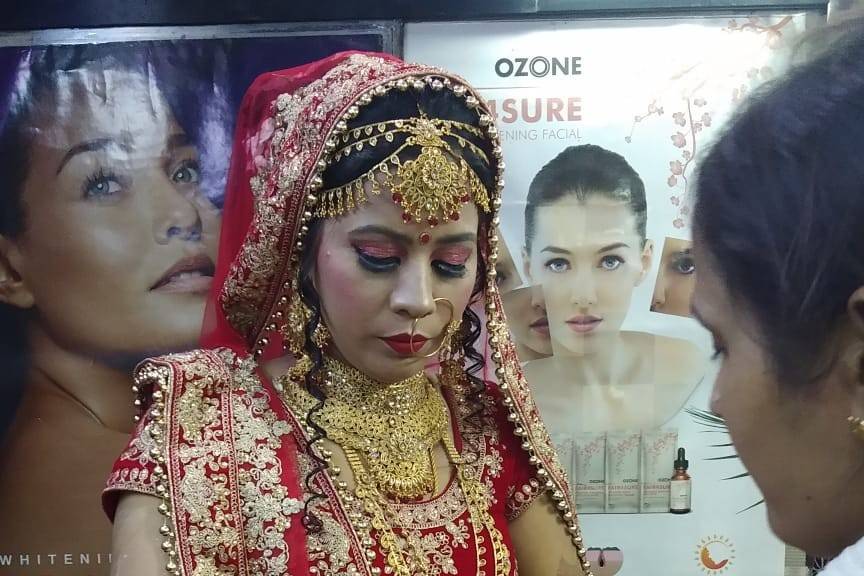 Bridal makeup