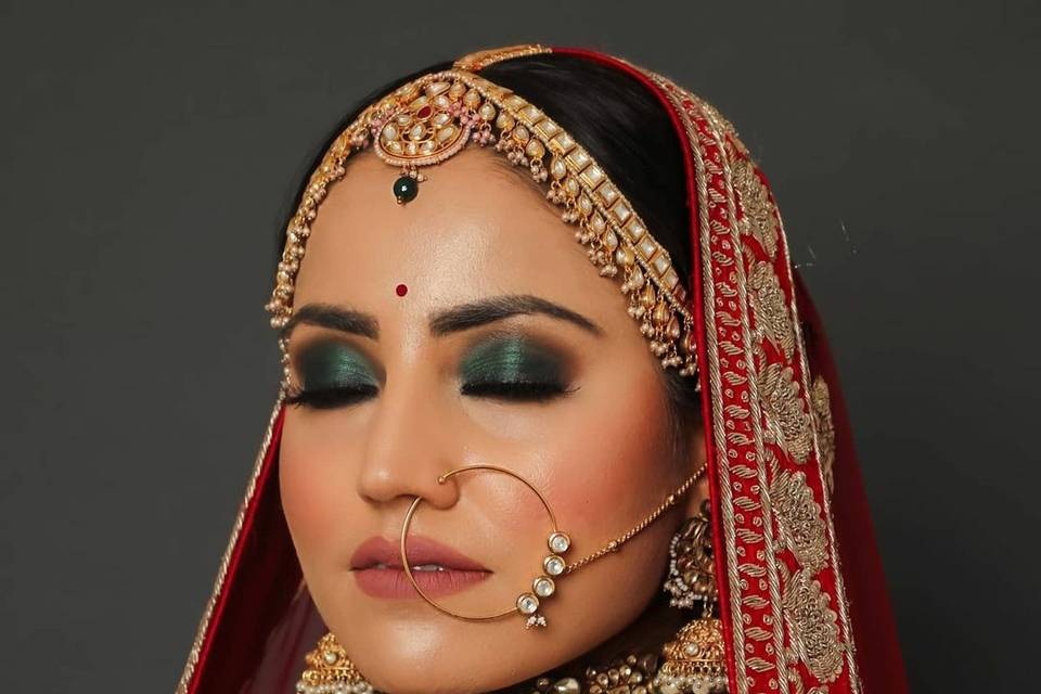 Bridal makeup