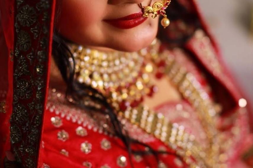 Bridal makeup