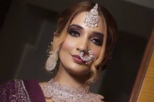 Bridal makeup