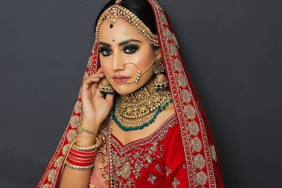 Bridal makeup