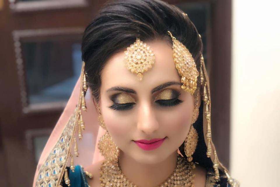 Bridal makeup