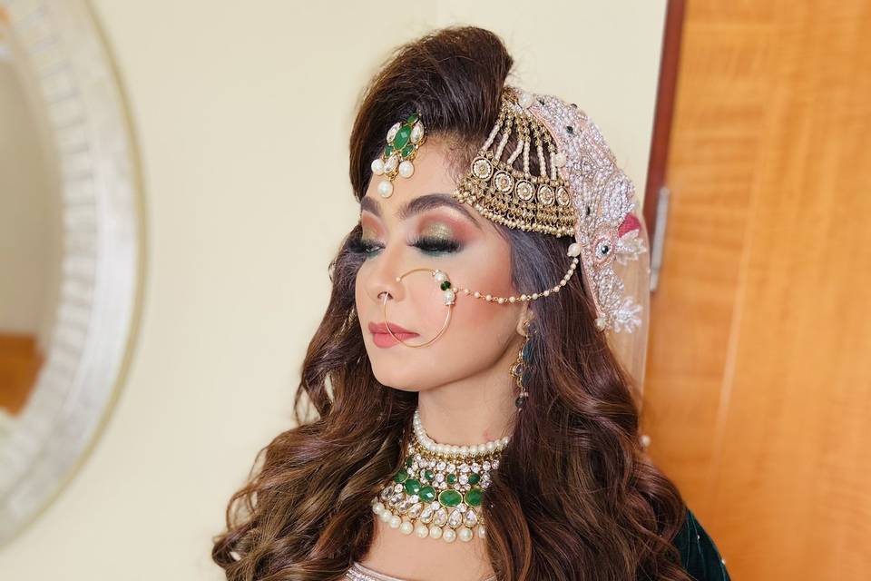 Bridal makeup