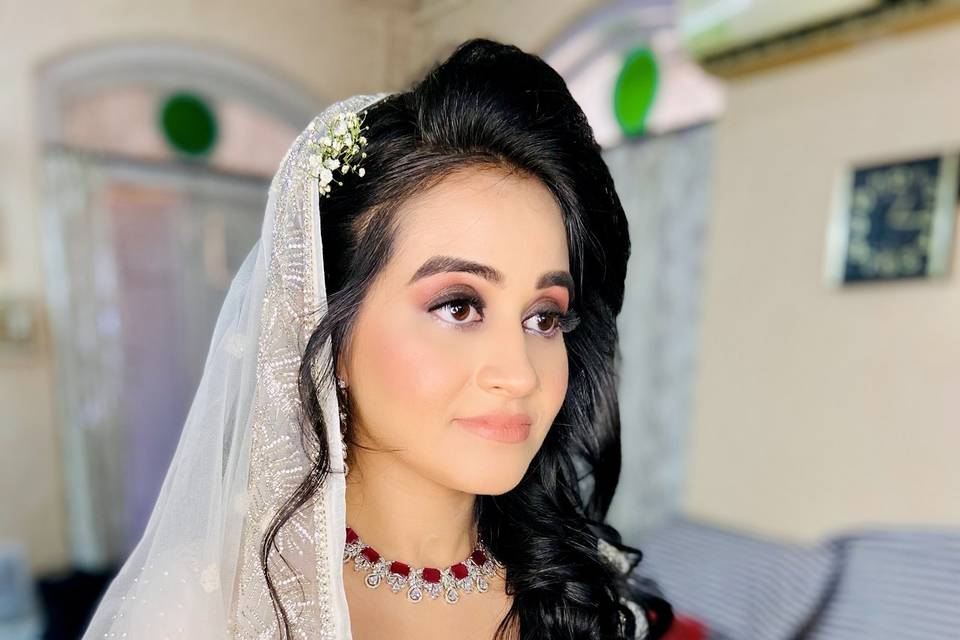 Bridal makeup