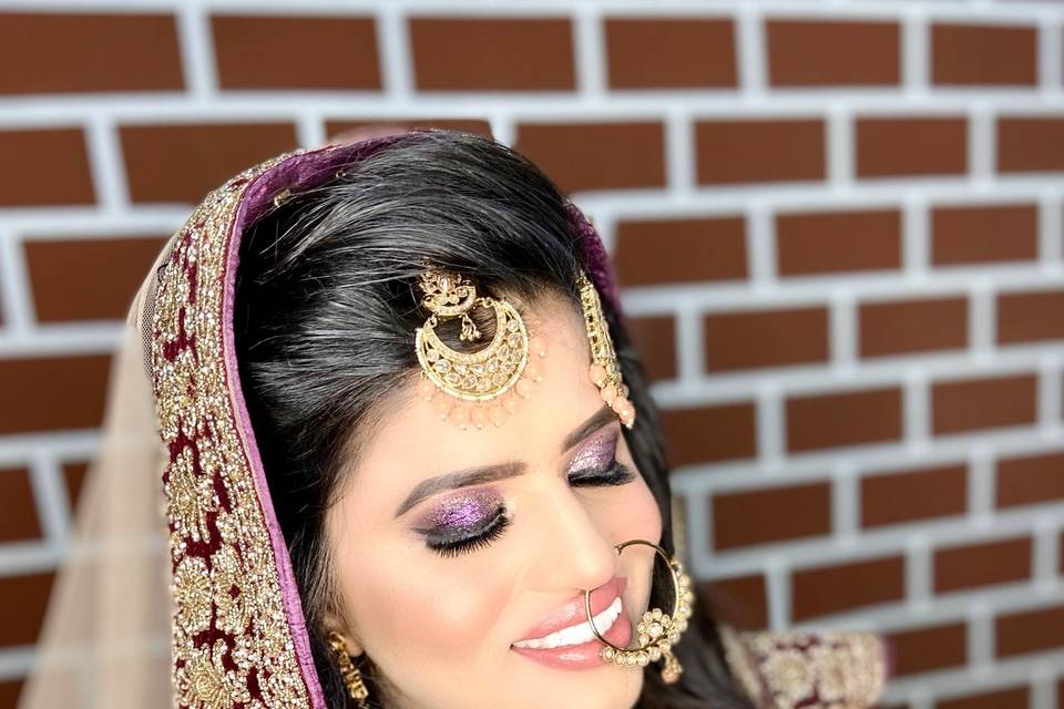 Bridal makeup