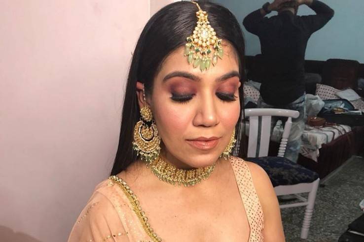 Bridal makeup