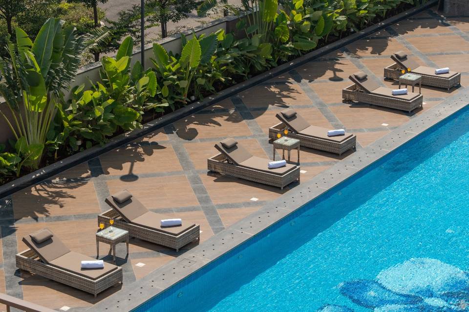 Poolside