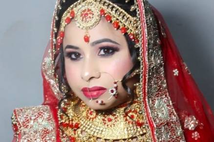 Bridal makeup