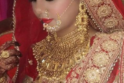 Bridal makeup