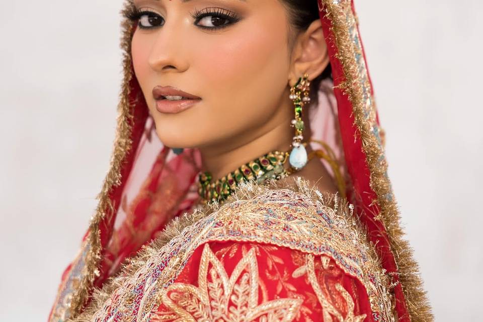 Bridal makeup