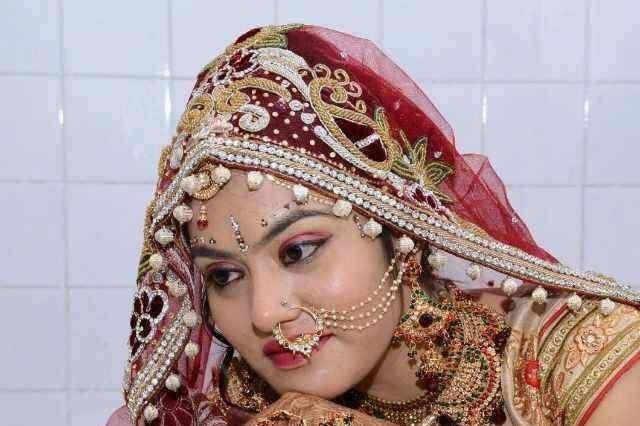 Bridal makeup