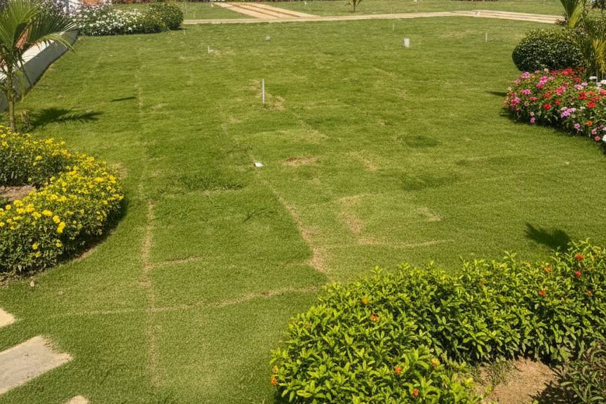 Lawn area