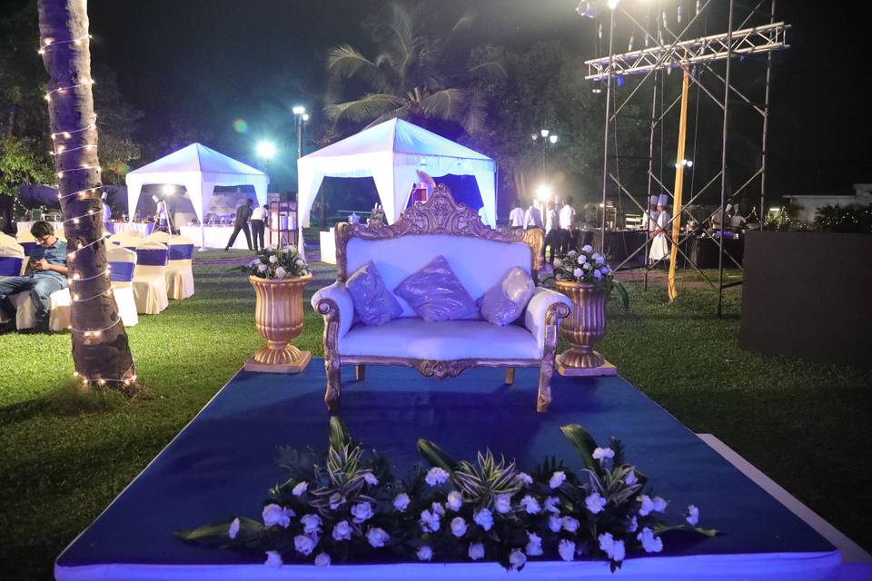 Bride and Groom seating