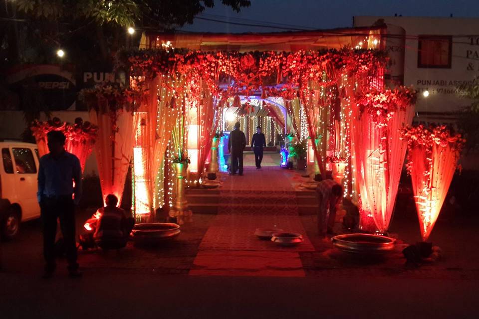 Entrance decor