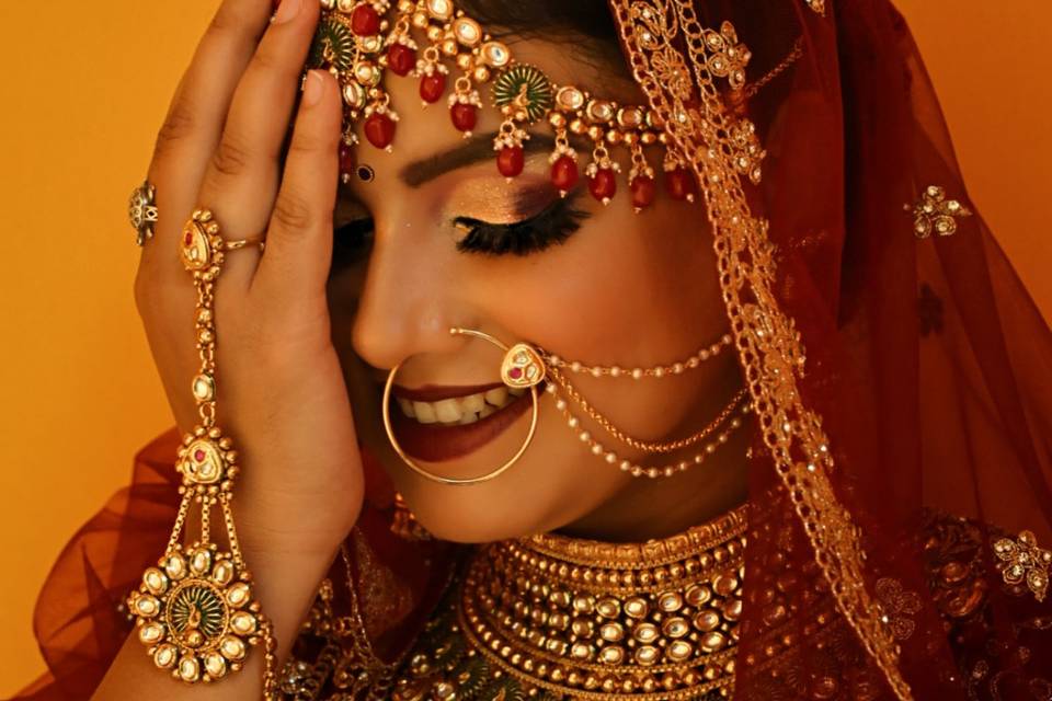 Bridal makeup