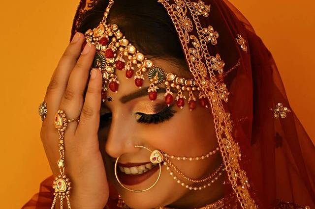 Bridal makeup