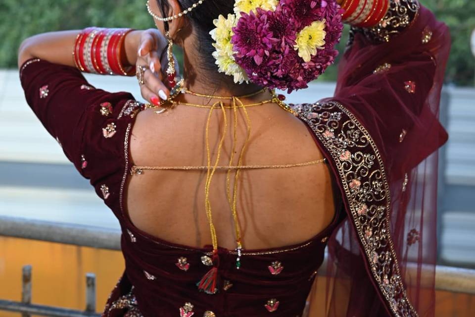 Bridal makeup