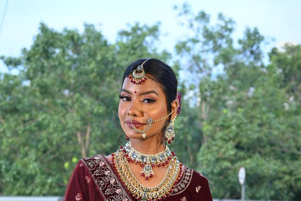 Bridal makeup