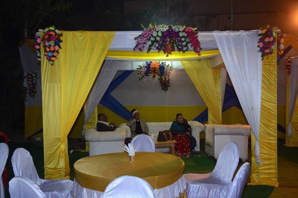 Event space decor