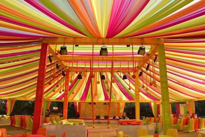 Event space decor