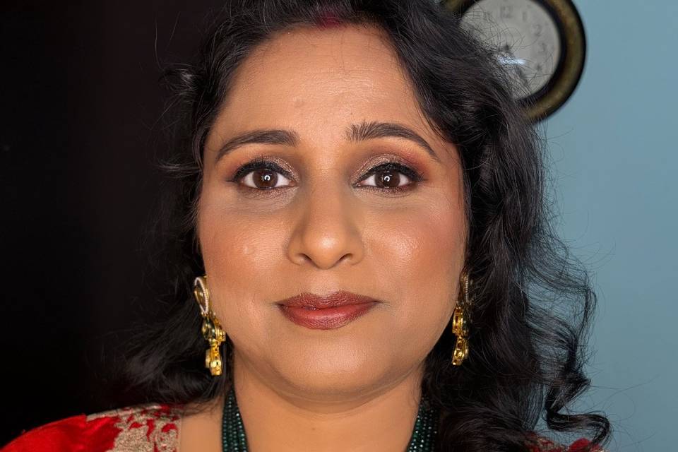 Family wedding makeup