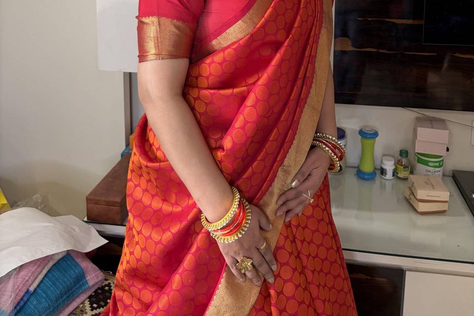 Wedding function makeup