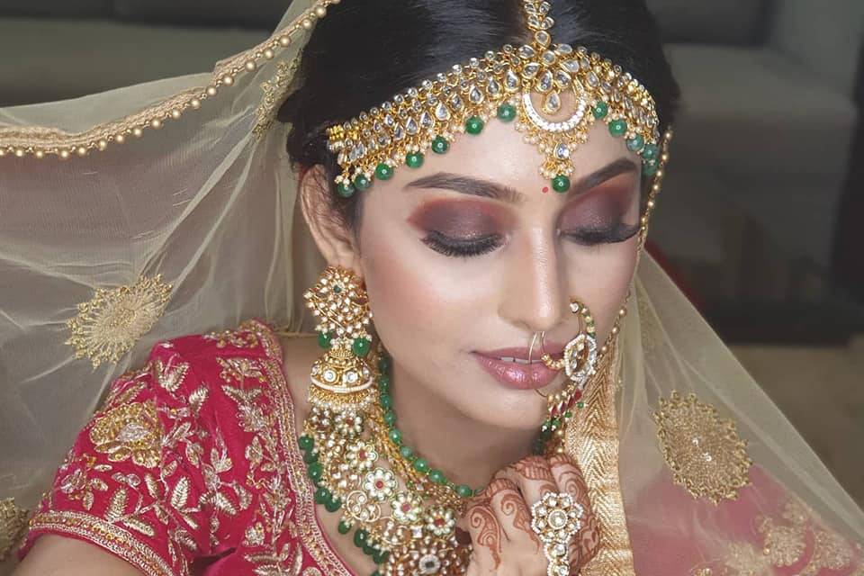 Bridal makeup