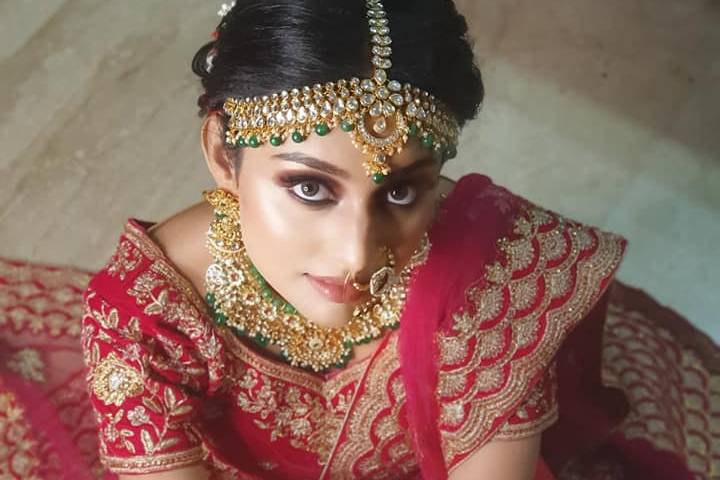 Bridal makeup