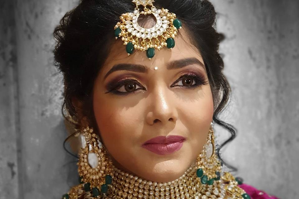 Bridal makeup