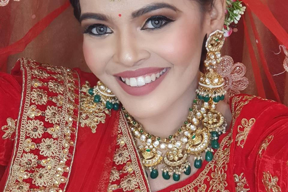 Bridal makeup