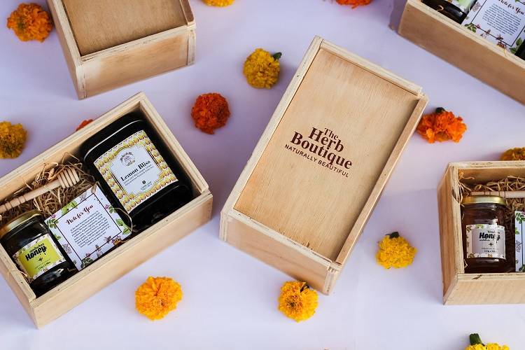 Flavoured Honey & Tea Gift Box