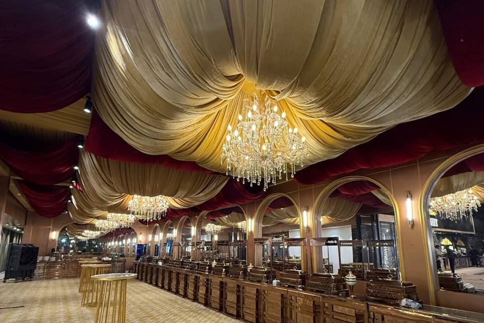 Catering setup