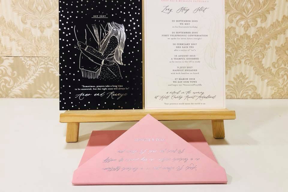 Wedding invite