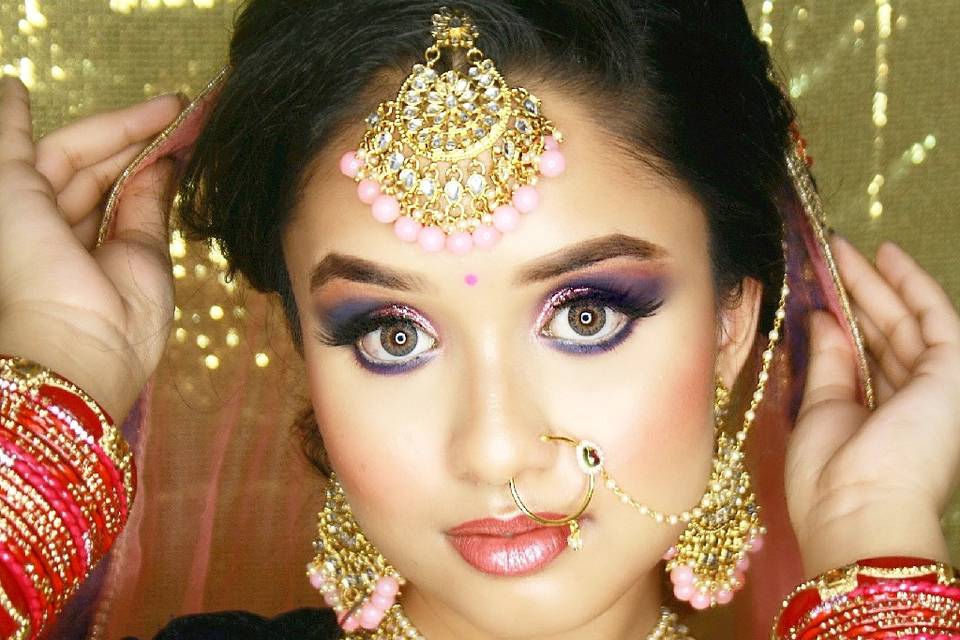 Bridal look