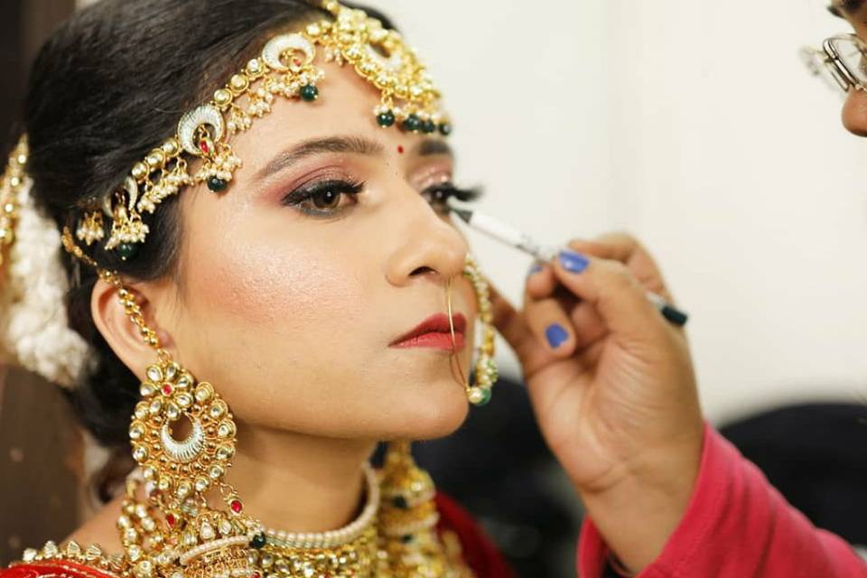 Bridal look