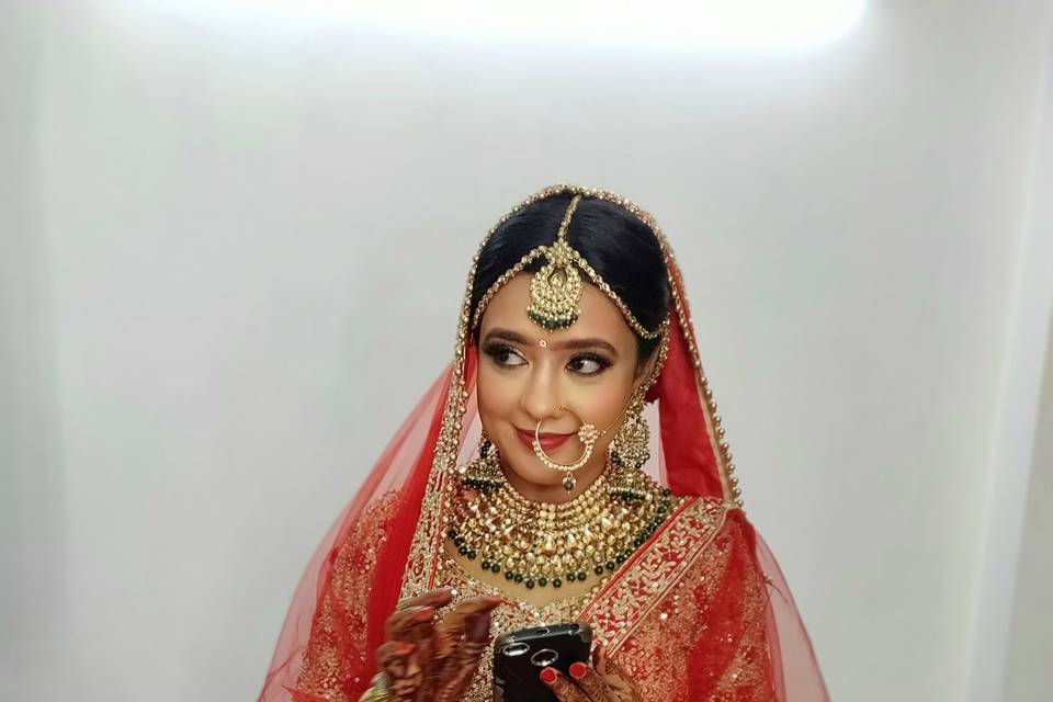 Bridal look