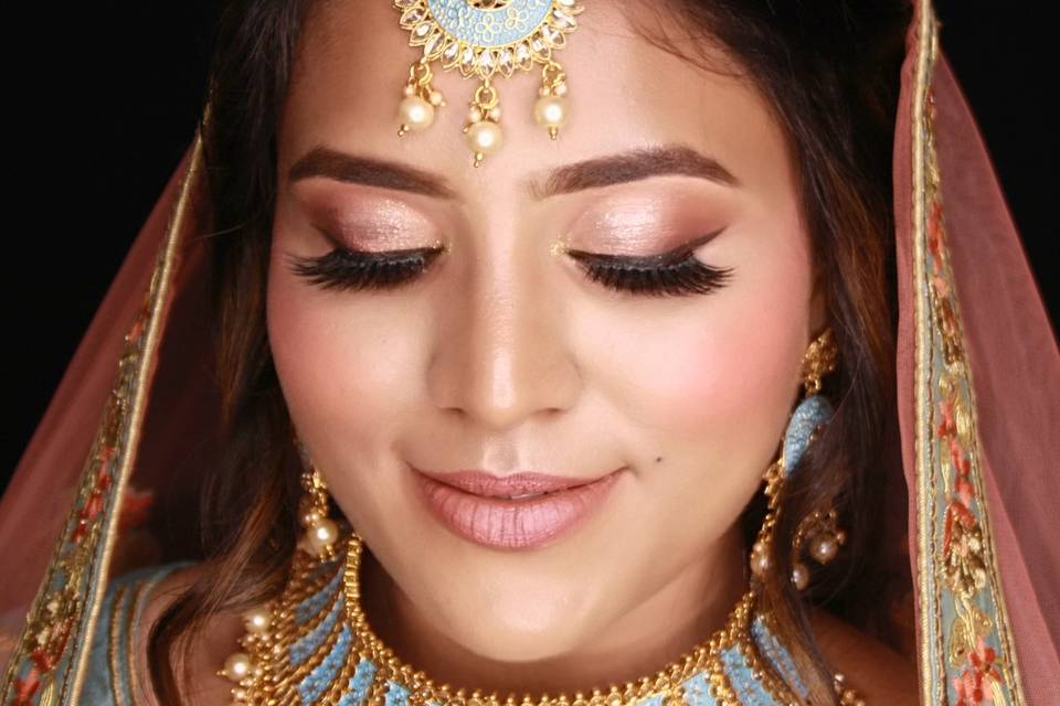 Bridal makeup