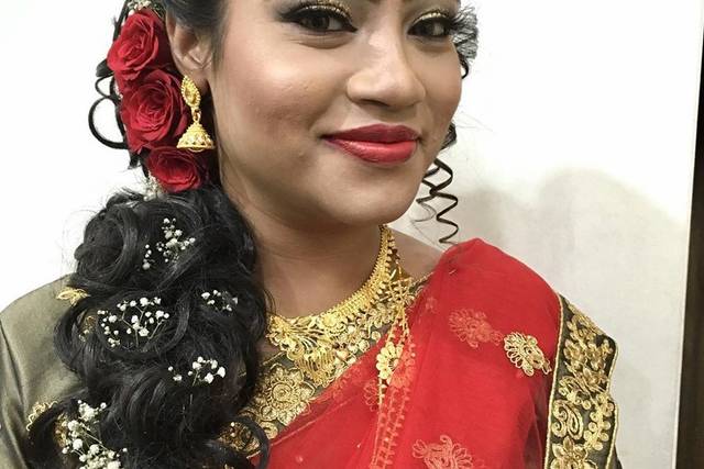 Bridal makeup