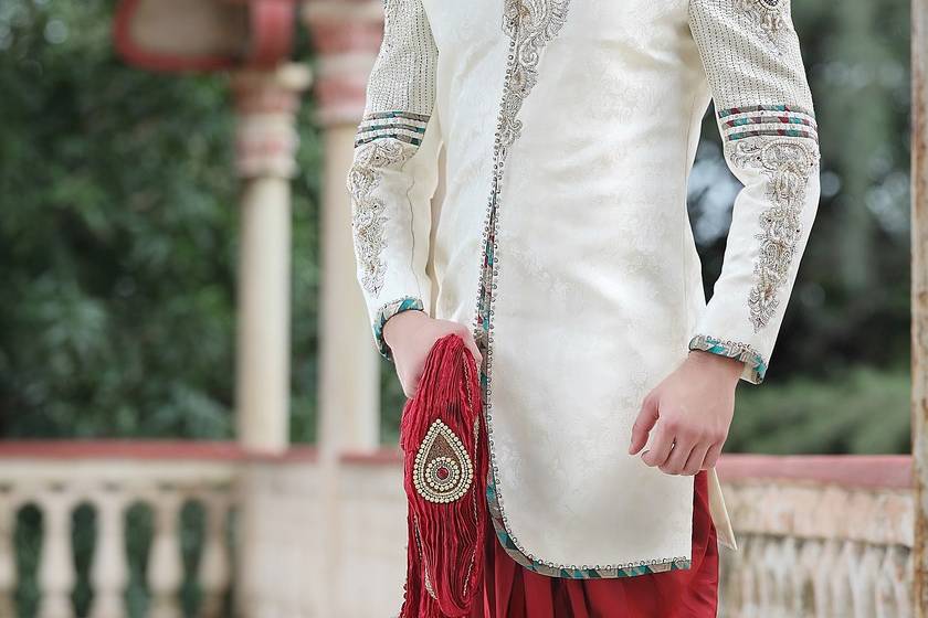 Designer wedding indowestern