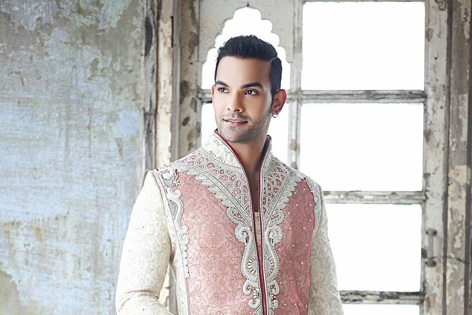 Designer wedding sherwani