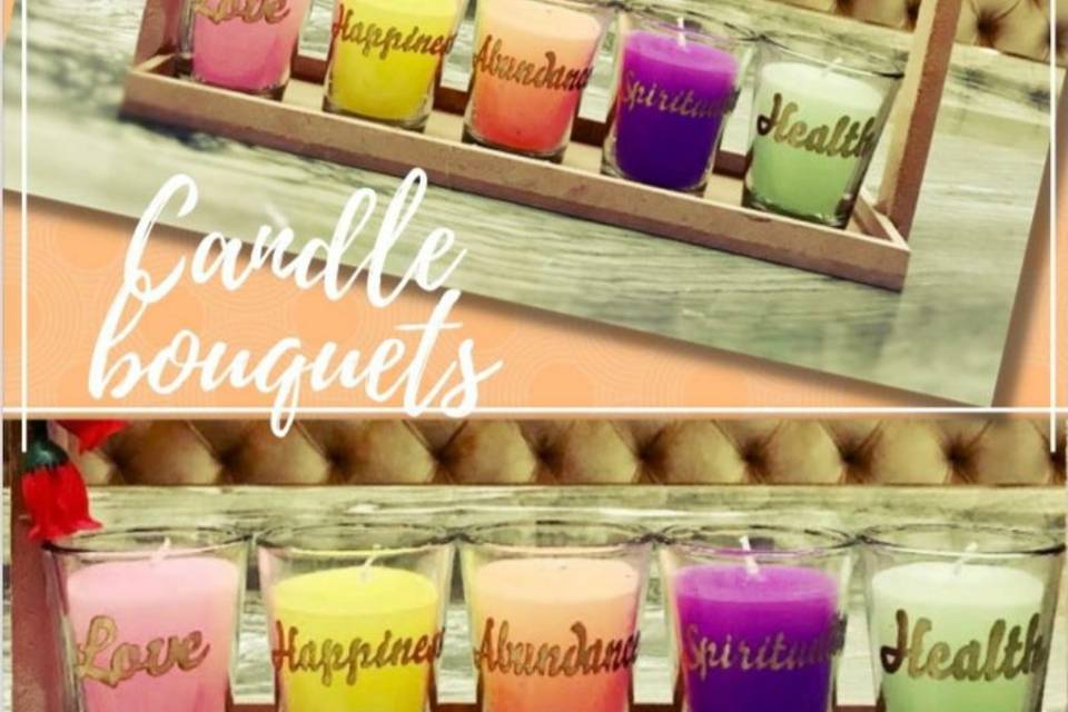 Candle bouquet ₹ 600