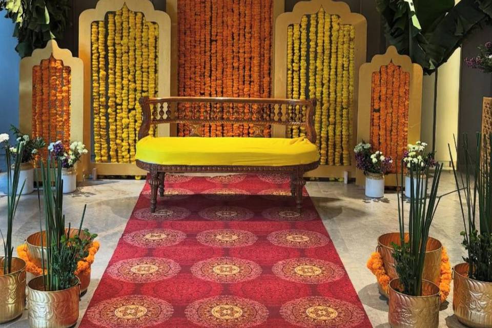 Haldi decor