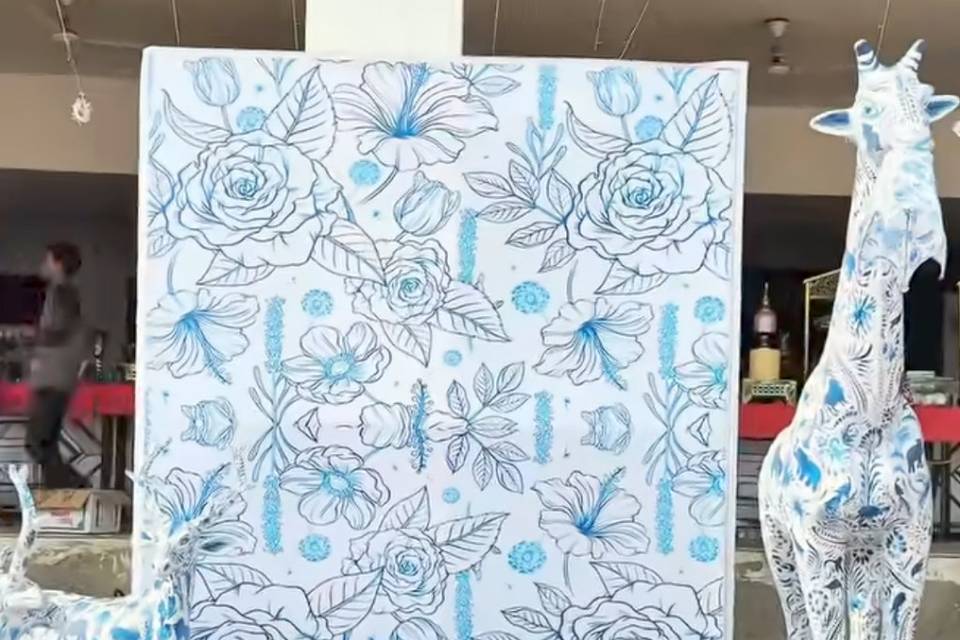 Entrance decor