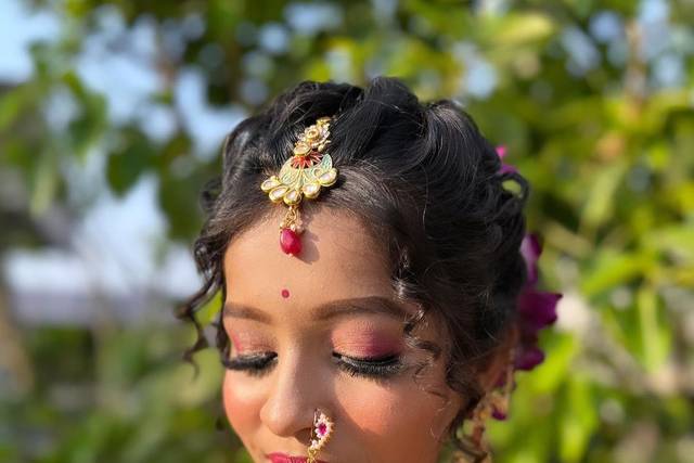 Bridal makeup