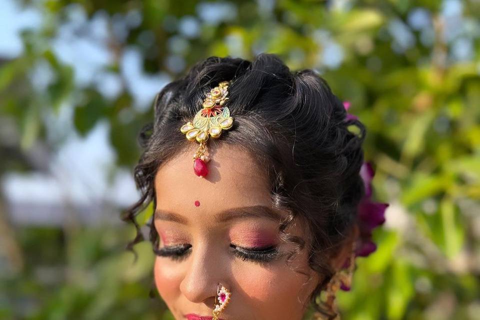 Bridal makeup