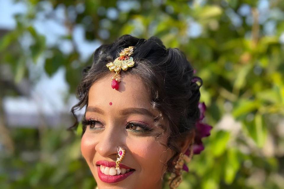 Bridal makeup