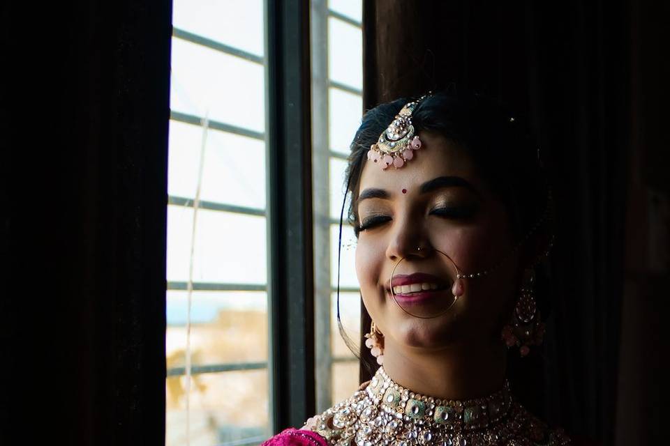 Bridal makeup